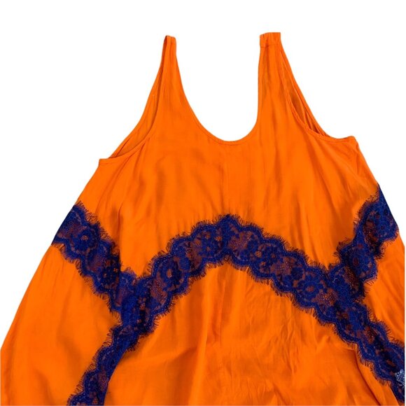 Umgee Boho Neon Oversized Sleeveless Tunic S - Picture 2 of 6